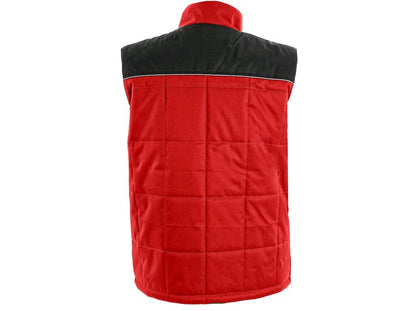 VEST CXS SEATTLE, WINTER, MEN´S, RED-BLACK