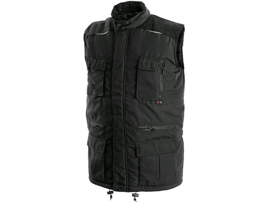 PADDED VEST OHIO, WINTER, MEN'S, BLACK