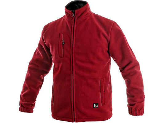 FLEECE JACKET OTAWA, RED