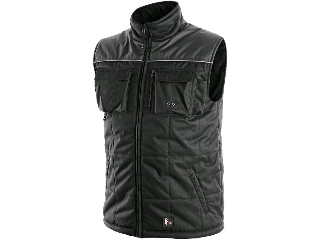 VEST CXS SEATTLE, WINTER, MEN'S, BLACK-GREY