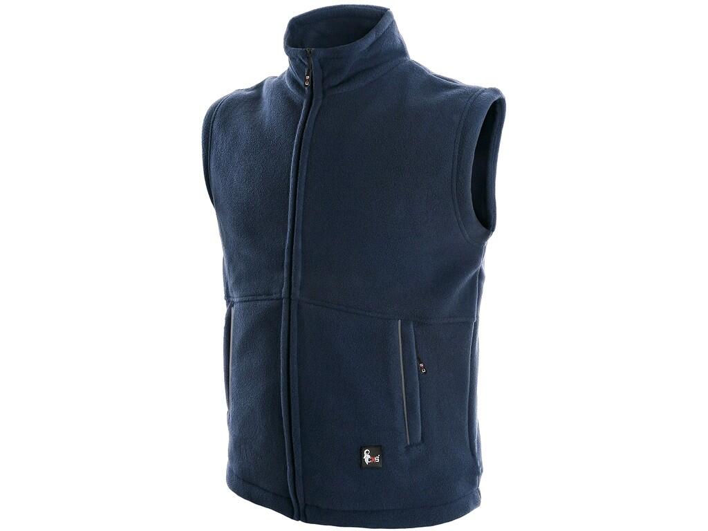 GILET POLAIRE UTAH, HOMME, BLEU MARINE 