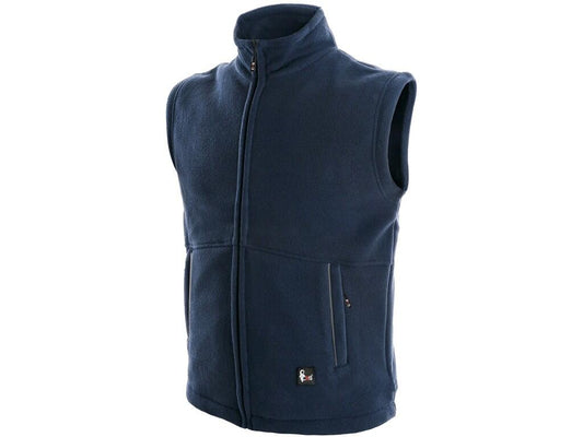 FLEECE VEST UTAH, MEN'S,NAVY BLUE