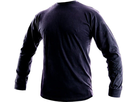 MEN ́S T-SHIRT WITH LONG SLEEVE PETR, DARK BLUE