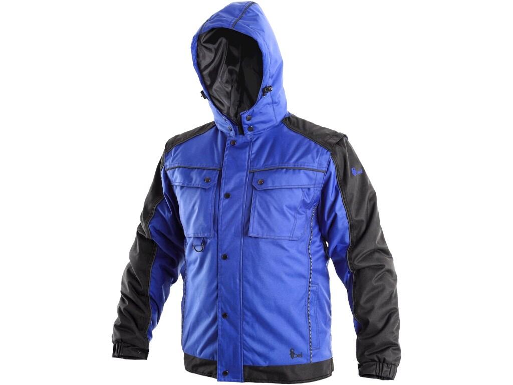 DOUDOUNE HOMME 2EN1 IRVINE, HIVER, BLEU-NOIR 