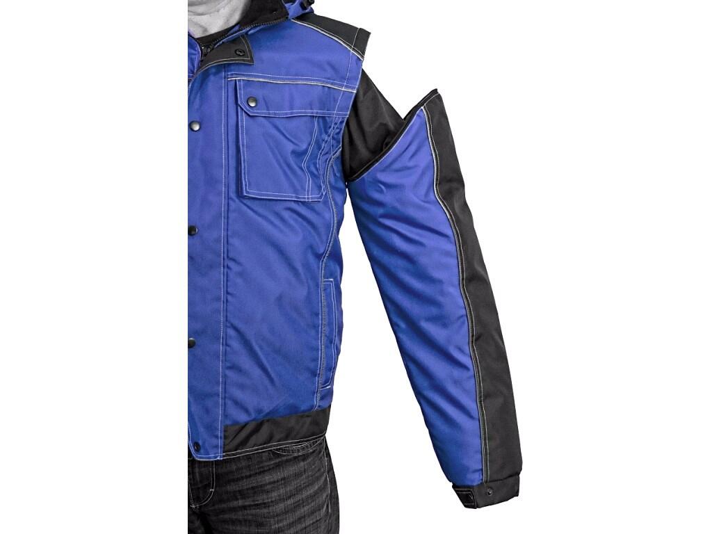 DOUDOUNE HOMME 2EN1 IRVINE, HIVER, BLEU-NOIR 