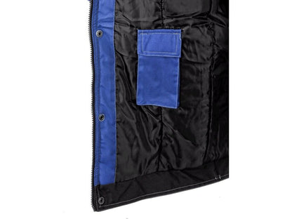 DOUDOUNE HOMME 2EN1 IRVINE, HIVER, BLEU-NOIR 