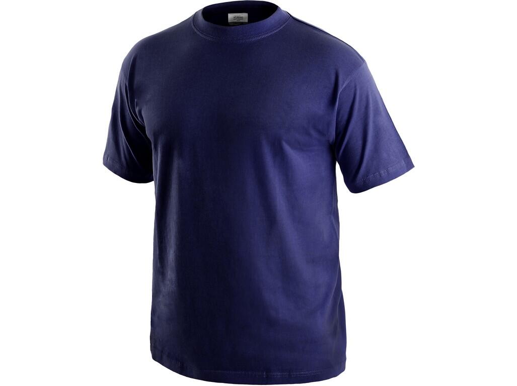 T-SHIRT DANIEL, KURZARM, MARINEBLAU 