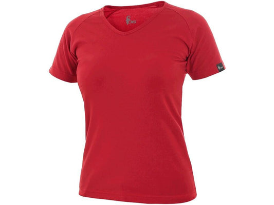 T-SHIRT ELLA, FEMME, ROUGE 