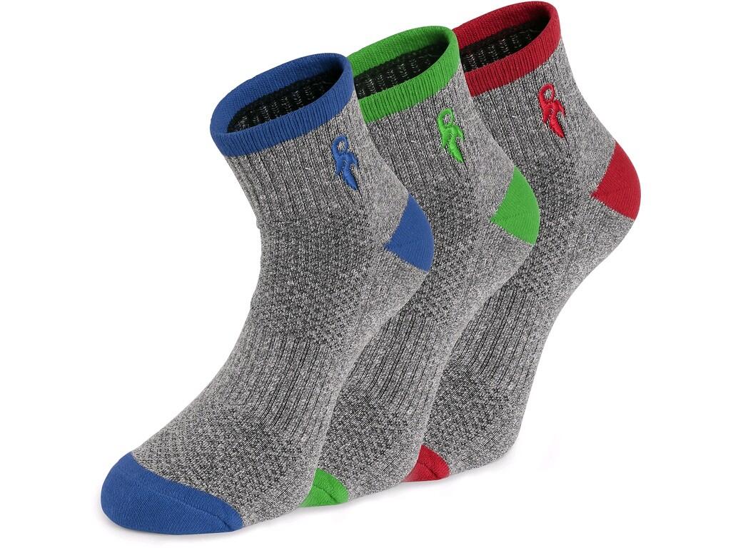 SOCKEN CXS PACK, GRAU, 3 PAAR 