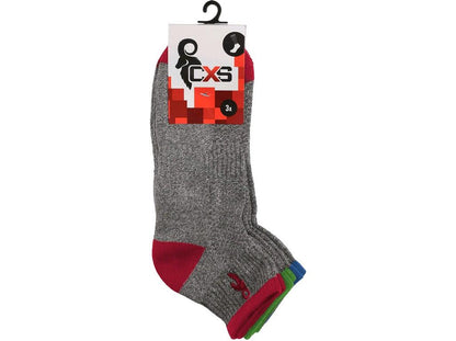 SOCKEN CXS PACK, GRAU, 3 PAAR 