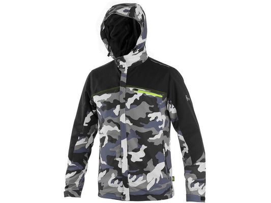 JACKET CXS DIXON, MEN'S, GREY-WHITE (CAMO)