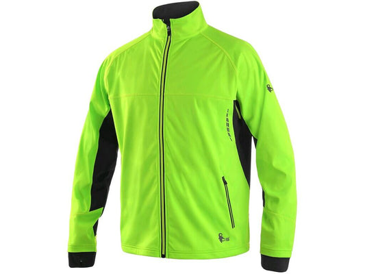 JACKET CXS JERSEY, MEN'S, GREEN-BLACK