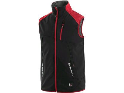 VEST CXS HEBRON, MEN´S, BLACK-RED