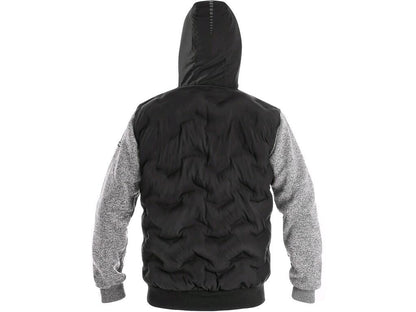 JACKET CXS FLINT, MEN´S, BLACK-GREY