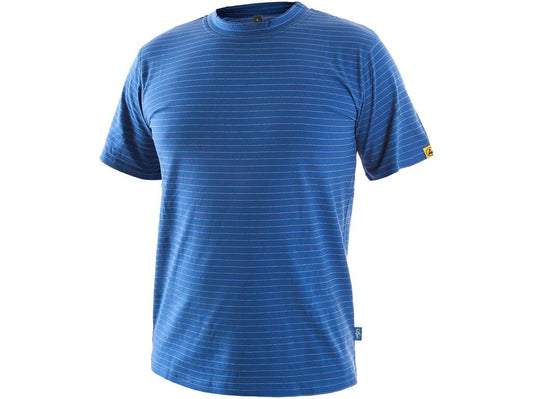 T-SHIRT ESD CXS NOME, ANTISTATISCH, BLAU 