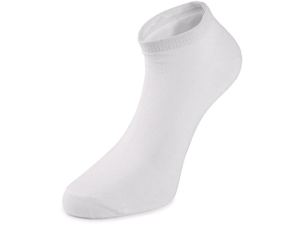 SOCKEN CXS NEVIS, NIEDRIG, WEISS 