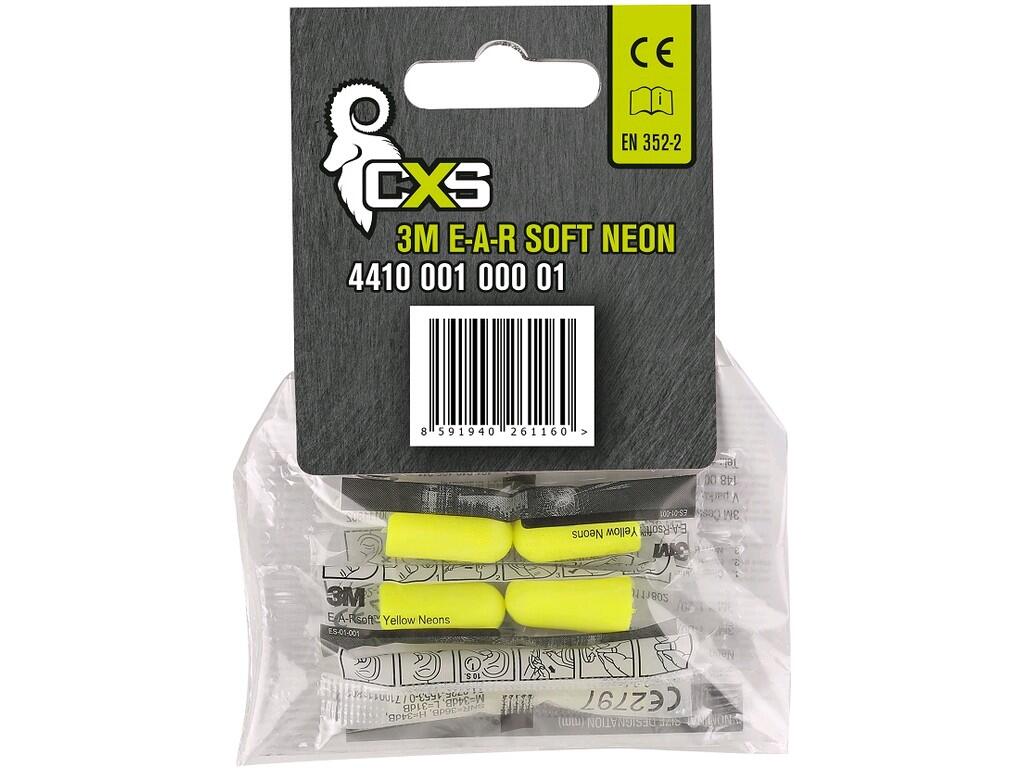 OHRSTECKER 3M EAR SOFT NEON 3 Paar