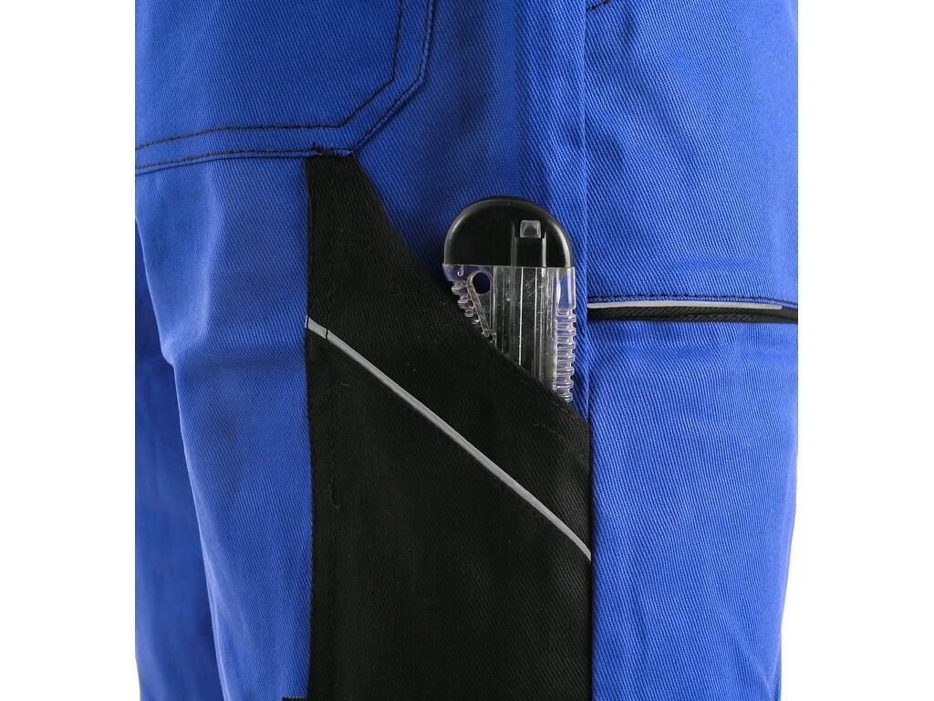 PANTALON DE TRAVAIL CXS LUXY JOSEF, HOMME, 170-176CM, BLEU-NOIR 