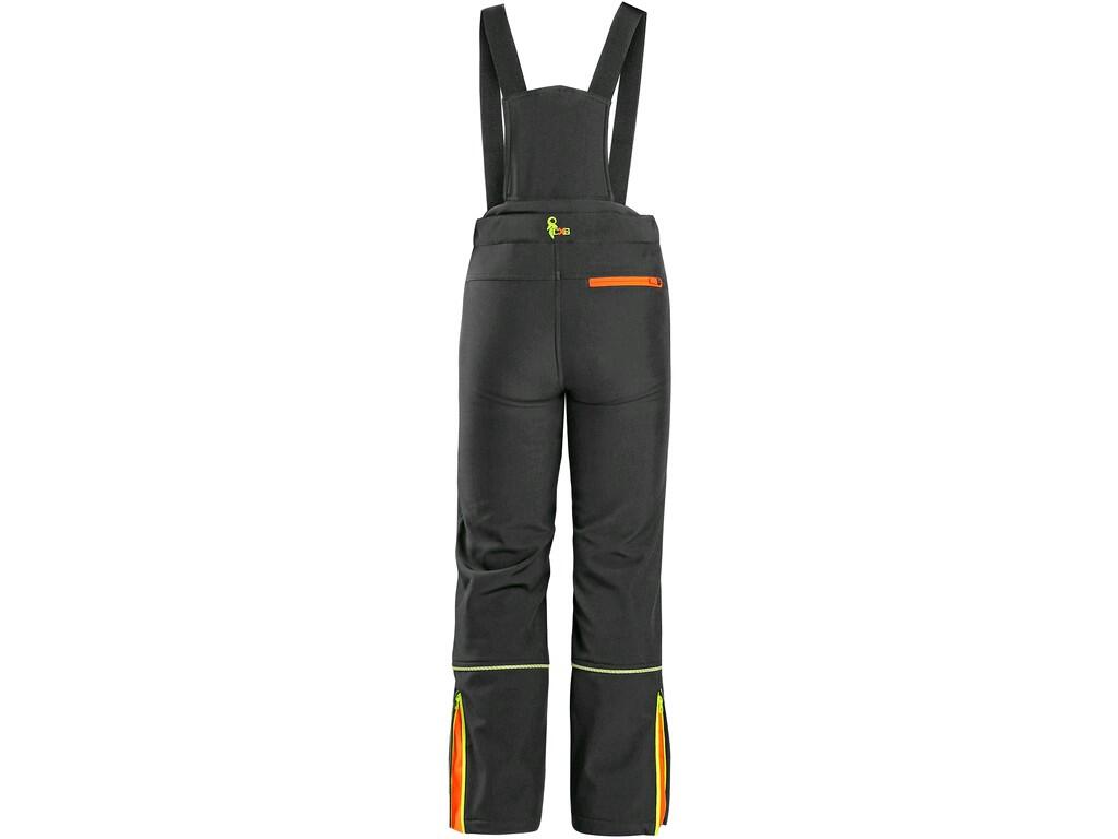 HOSE CXS TRENTON, WINTER SOFTSHELL, KINDER, SCHWARZ HV GELB/ORANGE ZUBEHÖR 