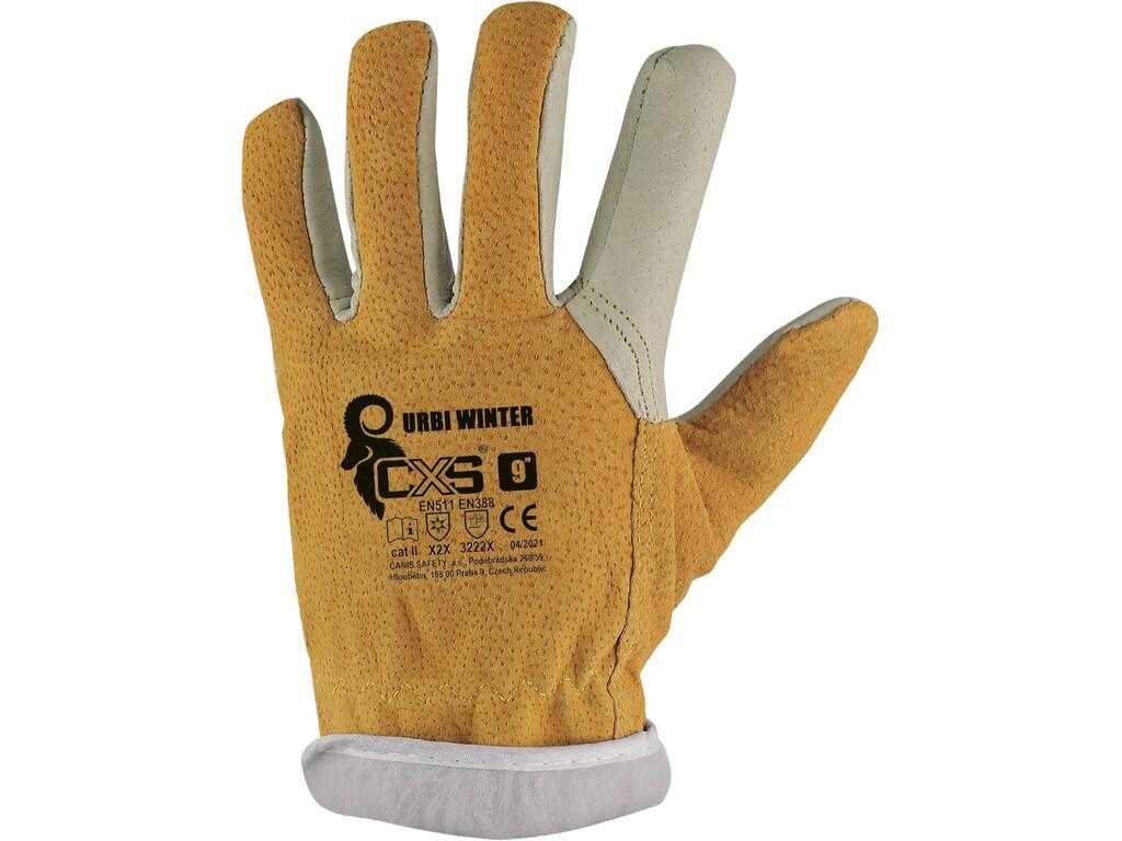 GLOVES URBI WINTER, WINTER, LEATHER