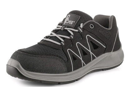 NIEDRIGE SCHUHE CXS TEXLINE SAVA S1P, SCHWARZ-GRAU 