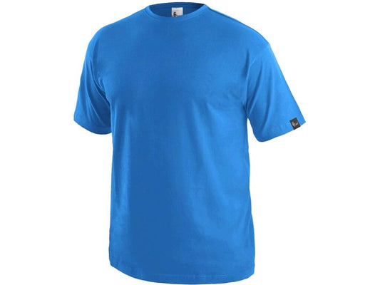 T-SHIRT DANIEL, MANICA CORTA, AZZURRO 