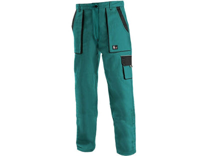 TROUSERS CXS LUXY ELENA, LADIES´, GREEN-BLACK