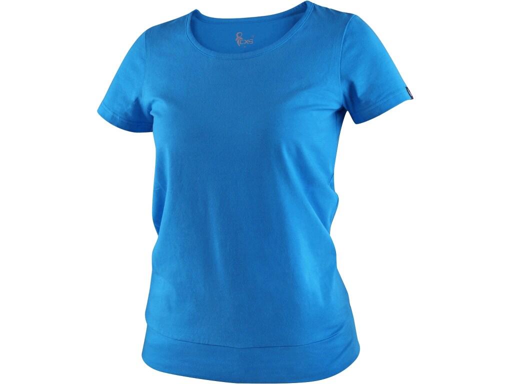 T-SHIRT CXS EMILY, DAMEN, AZURBLAU 