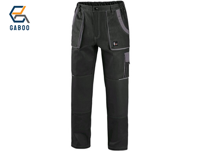 PANTALONE DA LAVORO CXS LUXY JOSEF, DA UOMO, NERO-GRIGIO 