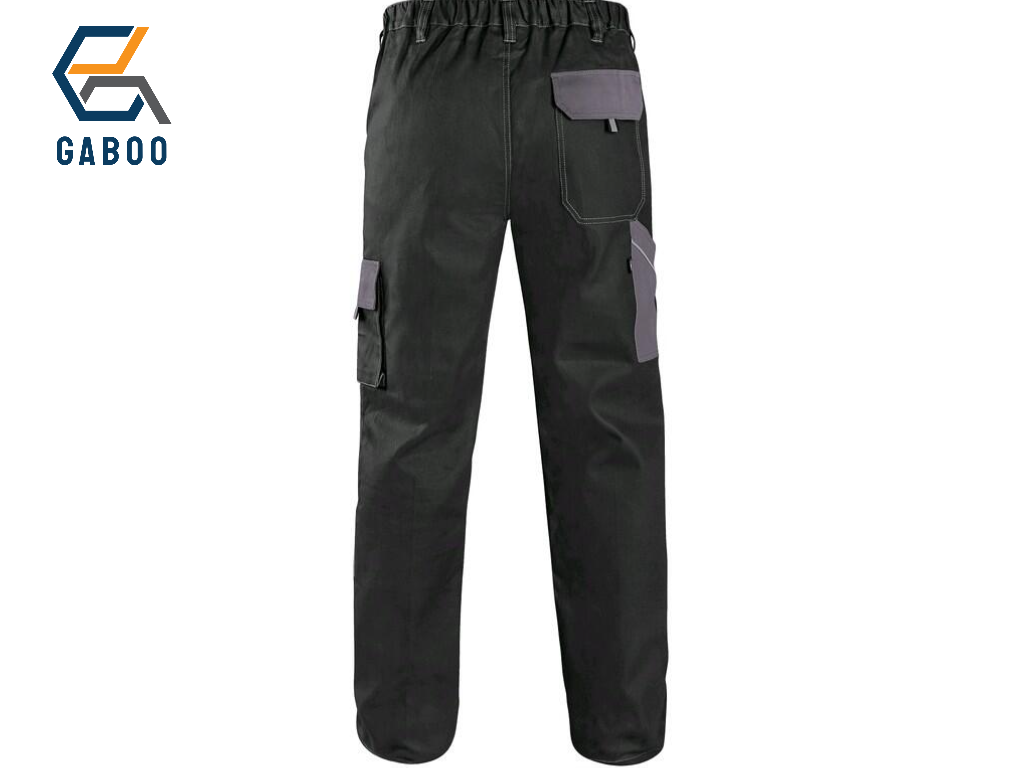 PANTALONE DA LAVORO CXS LUXY JOSEF, DA UOMO, NERO-GRIGIO 