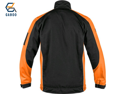 JACKET SIRIUS BRIGHTON, BLACK-ORANGE